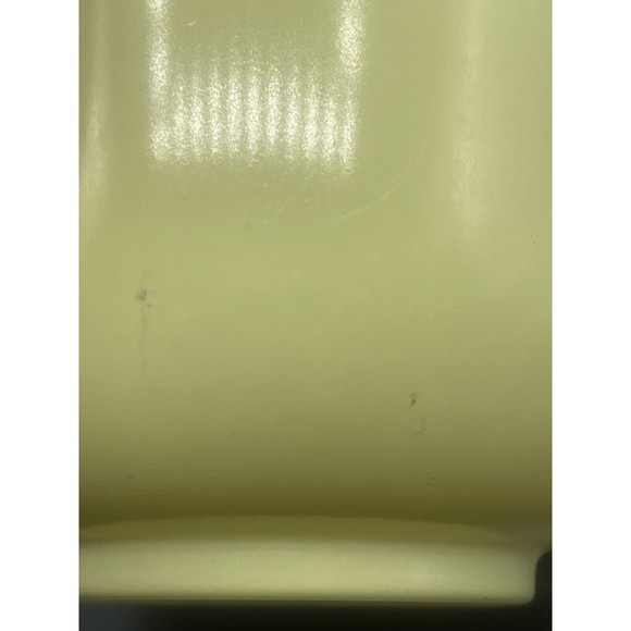 Vintage Glasbake Yellow Milk Glass Mixing Bowl  20CJ for Sunbeam Mixer E… - Picture 7 of 7